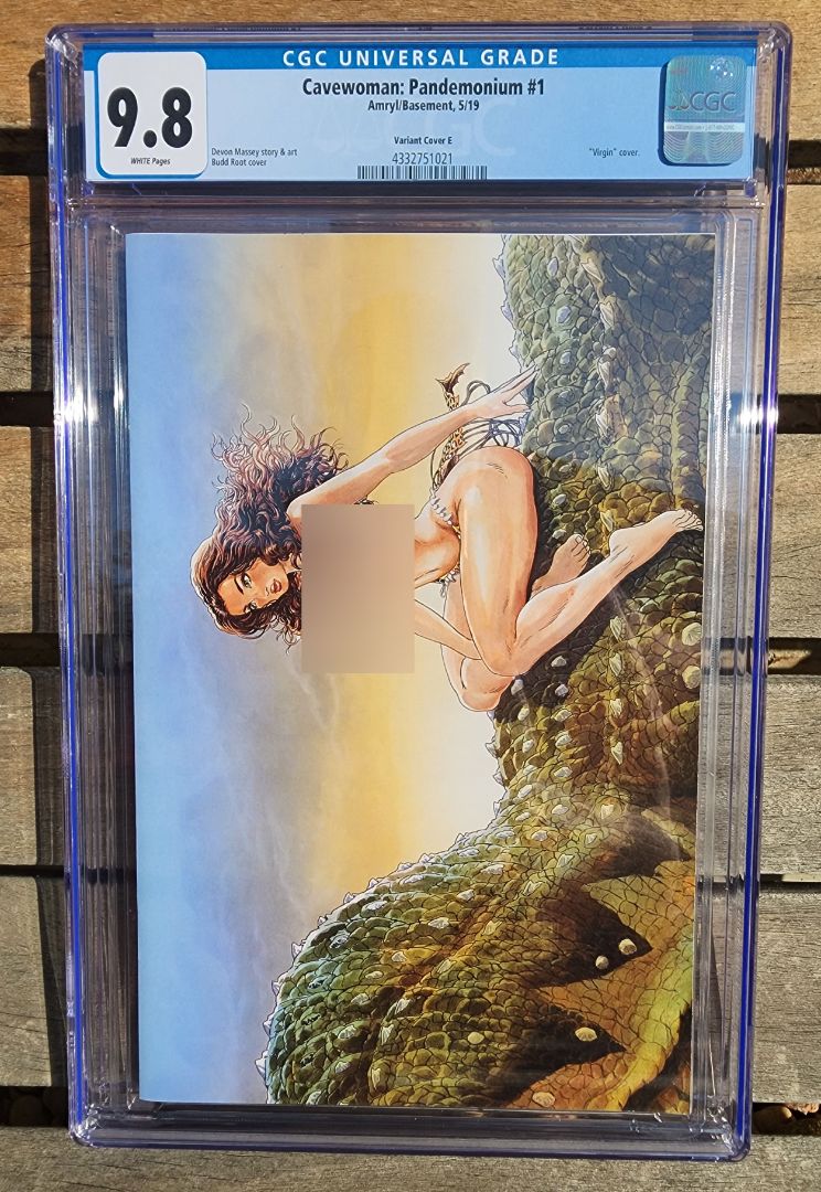 Cavewoman: Pandemonium #1, CGC 9.8