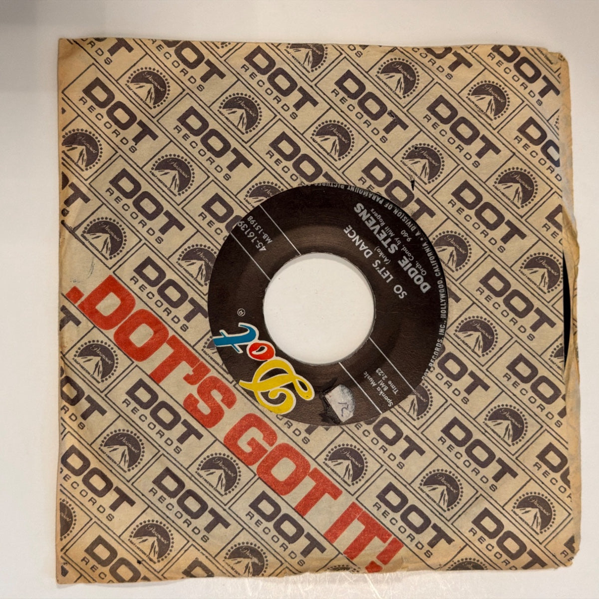 DODIE STEVENS - SO LET'S DANCE (1960) - Vinyl