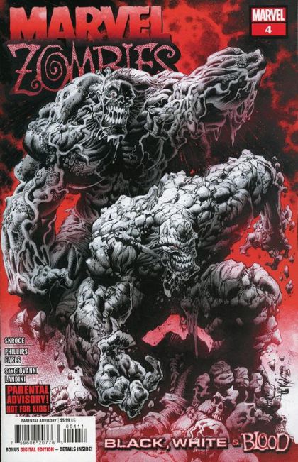 Marvel Zombies: Black, White & Blood #4A Kyle Hotz Regular