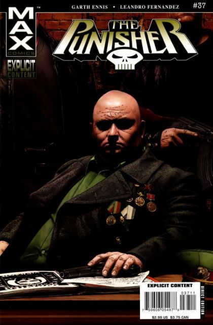 The Punisher, Vol. 7 #37 Timothy Bradstreet Regular