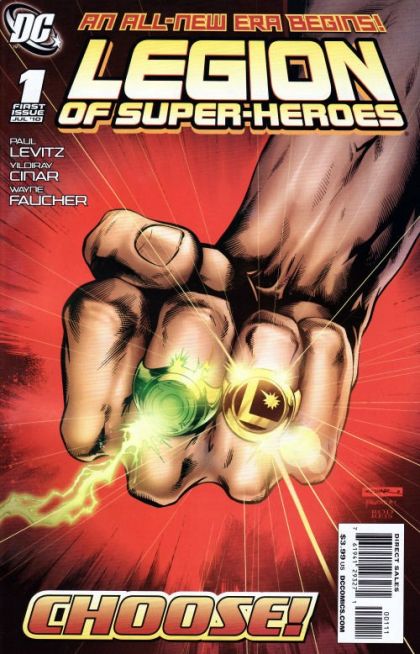 Legion of Super-Heroes, Vol. 6 #1A Yildiray Cinar & Wayne Faucher Regular Cover