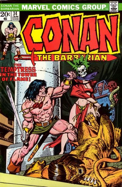 Conan the Barbarian, Vol. 1 #34A