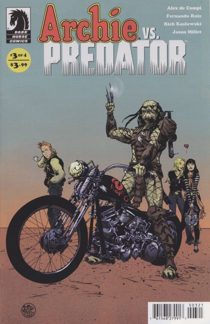 Archie vs. Predator #3B Pope Ultra Var Cover