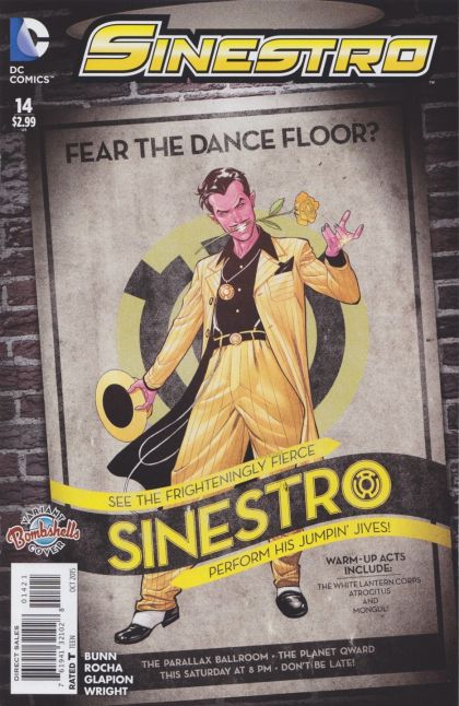 Sinestro #14B Bombshell Variant Cover