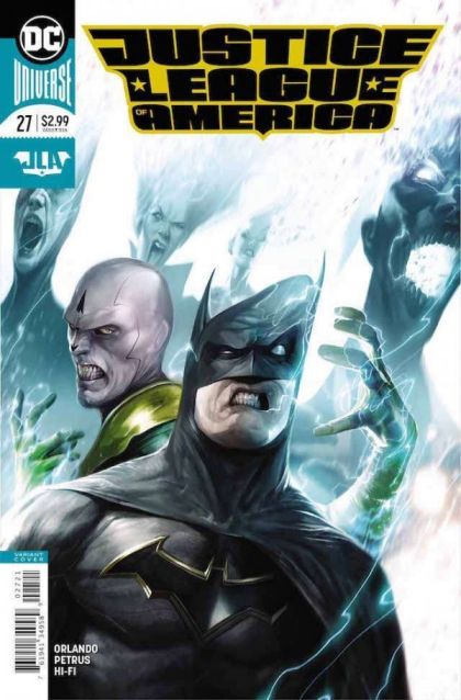 Justice League Of America, Vol. 5 #27B Variant Francesco Mattina Cover