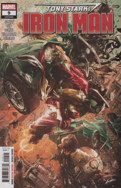 Tony Stark: Iron Man #9A Regular Alexander Lozano Cover