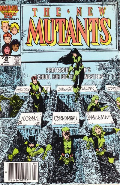 New Mutants, Vol. 1 #38B Newsstand Edition