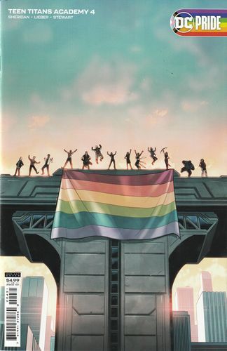 Teen Titans Academy #4C Pride Month Variant Card Stock Cover by Stephen Byrne