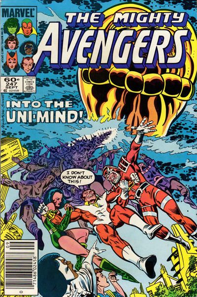 The Avengers, Vol. 1 #247B Newsstand Edition