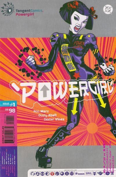 Tangent Comics: Powergirl #1 Direct Edition