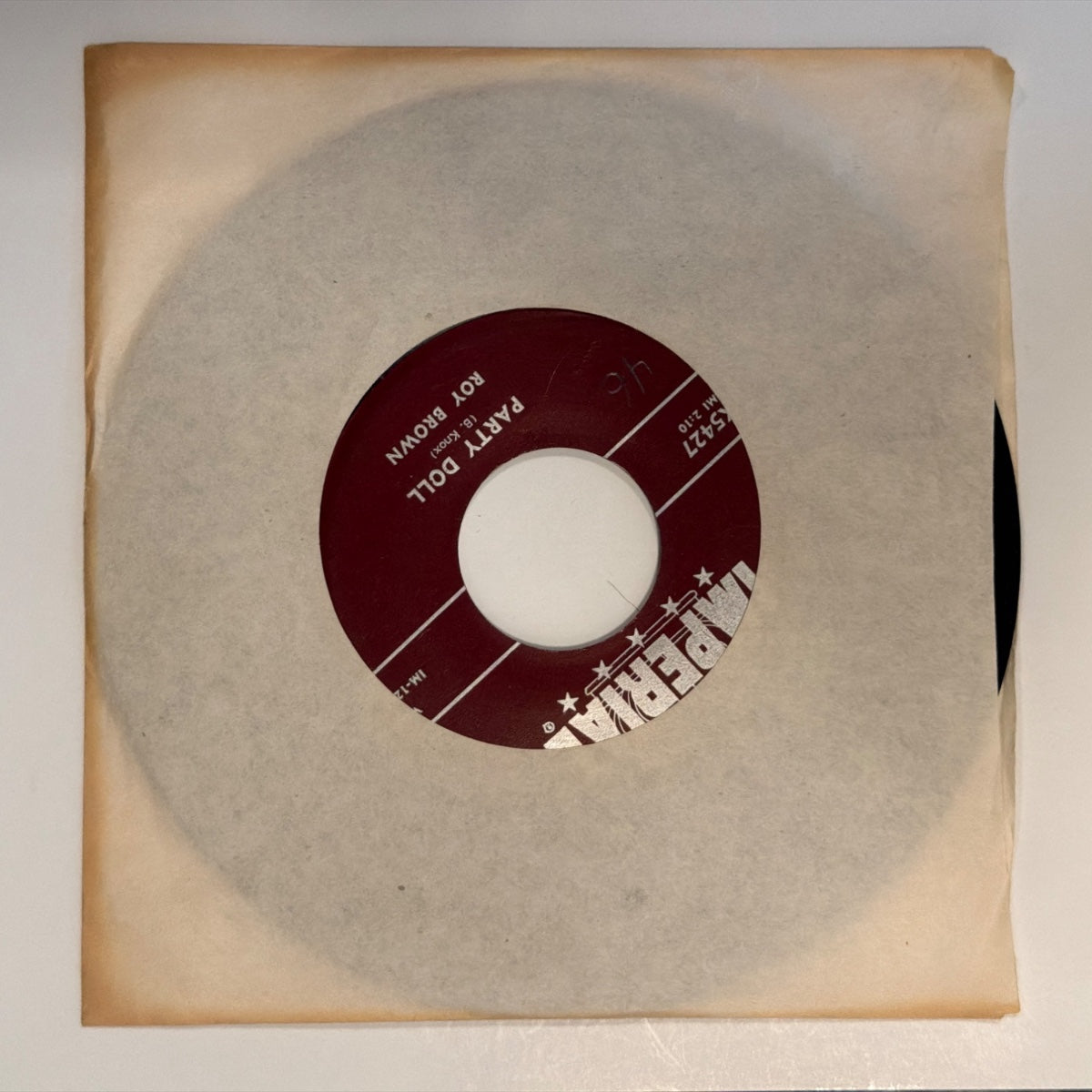 ROY BROWN - PARTY DOLL (1957) - Vinyl