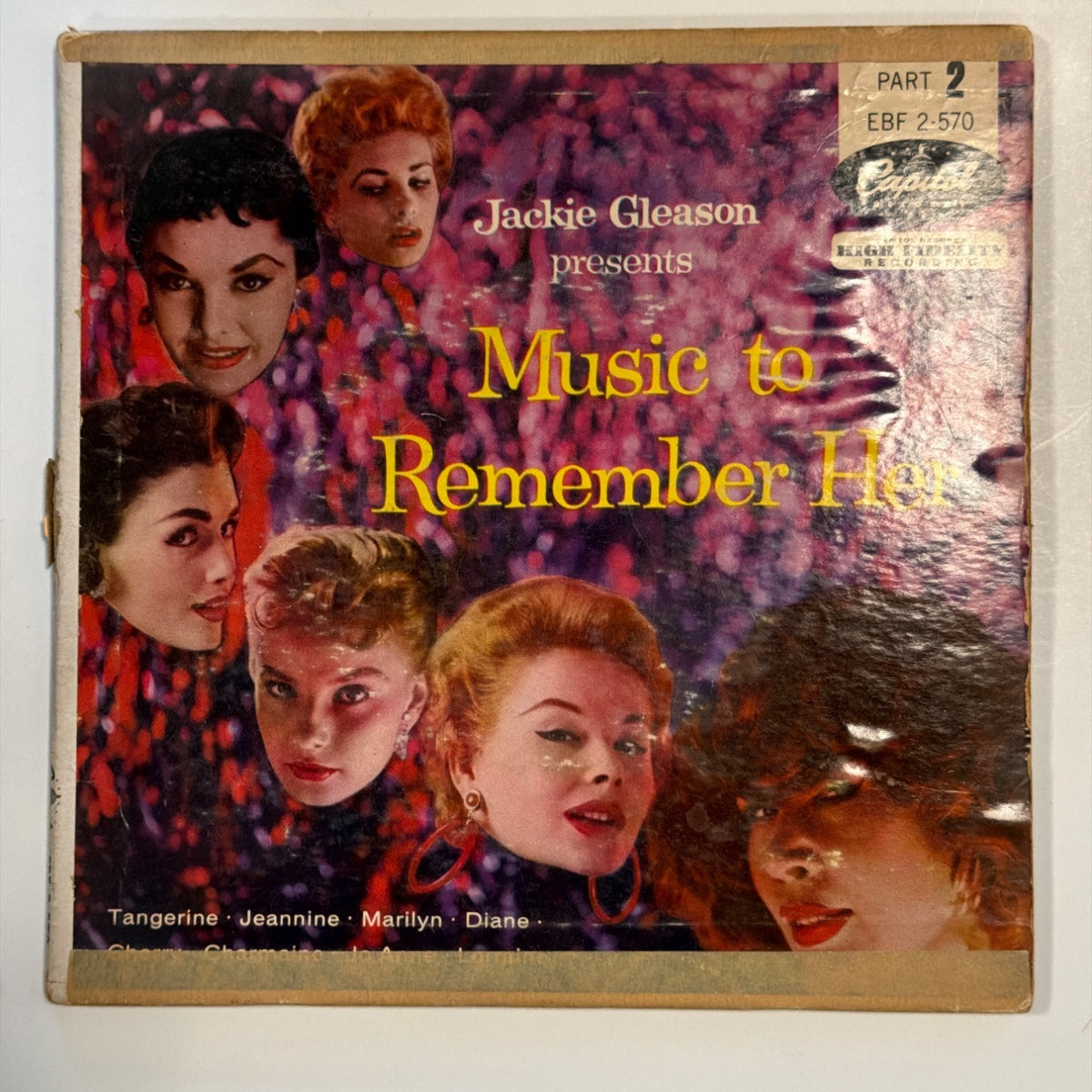 Jackie Gleason - Music to Remember Her (1955) - Vinyl