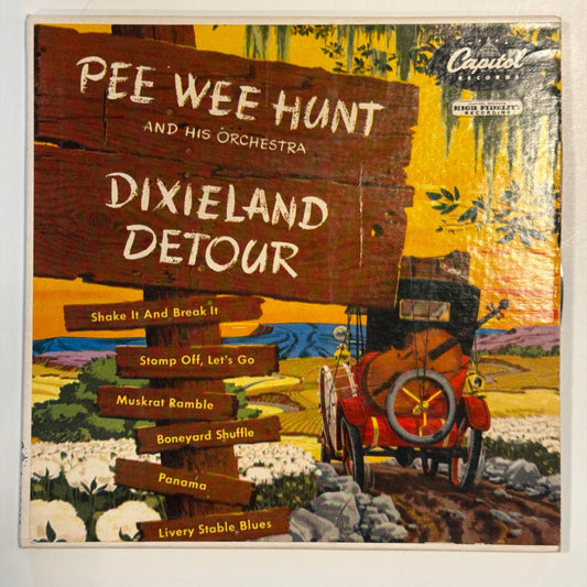 Pee Wee Hunt And His Orchestra - Dixieland Detour (1952) - Vinyl