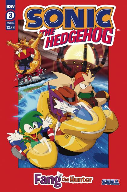 Sonic The Hedgehog: Fang the Hunter #3A Aaron Hammerstrom Regular