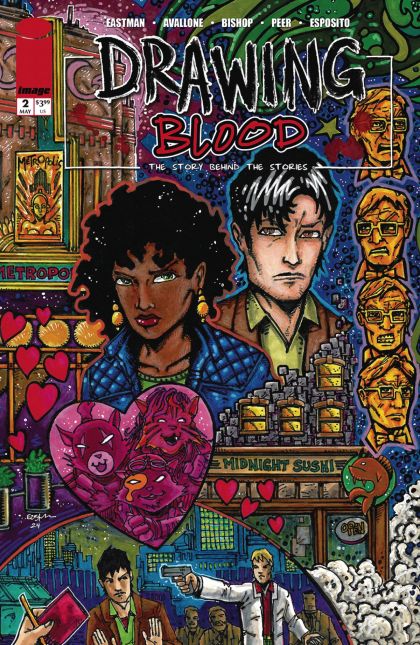 Drawing Blood #2A Kevin Eastman Regular
