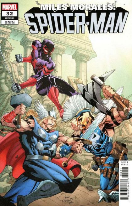 Miles Morales: Spider-Man, Vol. 2 #32C Logan Lubera Connecting Variant
