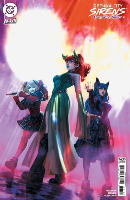 Gotham City Sirens: Unfit for Orbit #1B Noobovich Variant