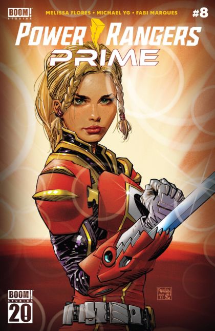 Power Rangers Prime #8C Dan Panosian Anniversary Variant