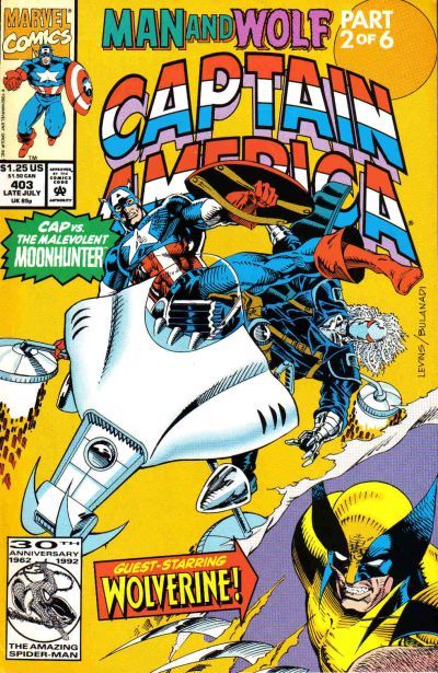Captain America, Vol. 1 #403A Direct Edition
