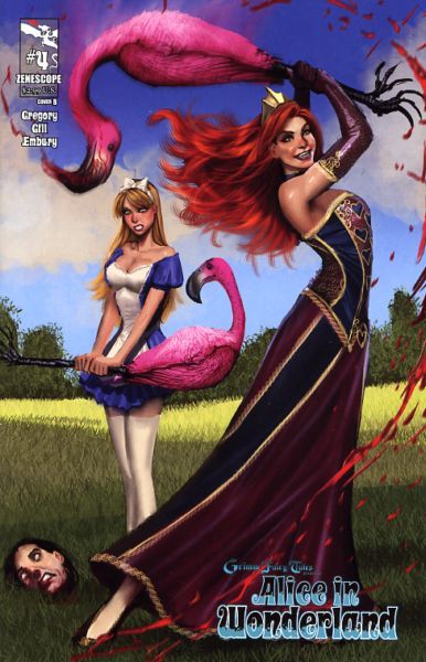 Grimm Fairy Tales Presents: Alice In Wonderland #4B Stjepan Sejic Variant