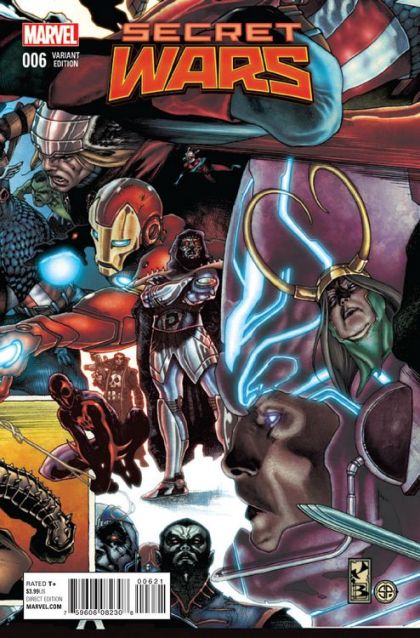 Secret Wars (2015) #6B Simone Bianchi Incentive Connecting Variant (1:20)