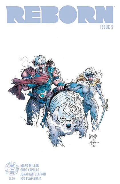 Reborn #5B Greg Capullo Variant Cover