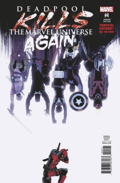 Deadpool Kills The Marvel Universe Again #4B Variant Declan Shalvey Cover