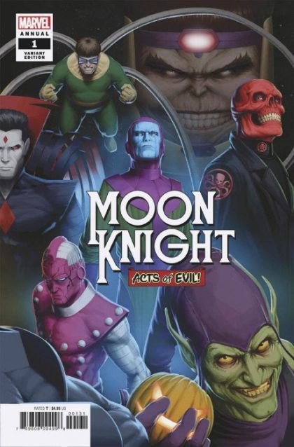 Moon Knight, Vol. 8 Annual #1C Variant John Tyler Christopher Connecting Cover
