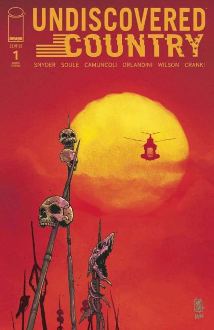 Undiscovered Country #1AE 4th Printing