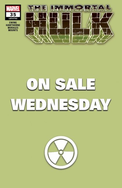 The Immortal Hulk #35B On Sale Wednesday
