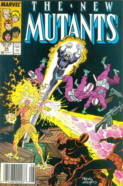 New Mutants, Vol. 1 #54B Newsstand Edition
