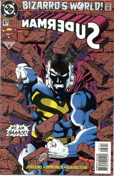 Superman, Vol. 2 #87A Direct Edition