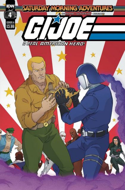 G.I. Joe: A Real American Hero - Saturday Morning Adventures #4A Regular Dan Schoening Cover