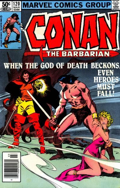Conan the Barbarian, Vol. 1 #120B Newsstand Edition