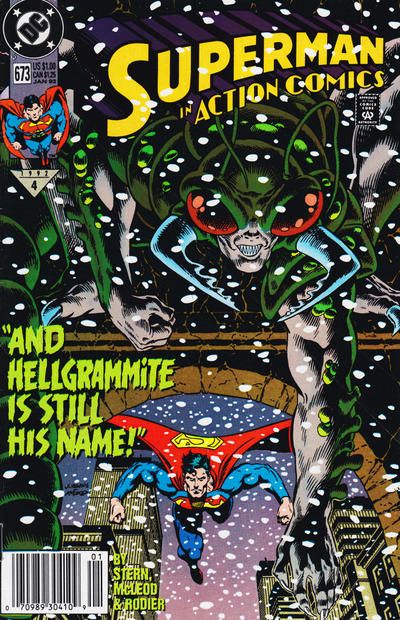 Action Comics, Vol. 1 #673B Newsstand Edition