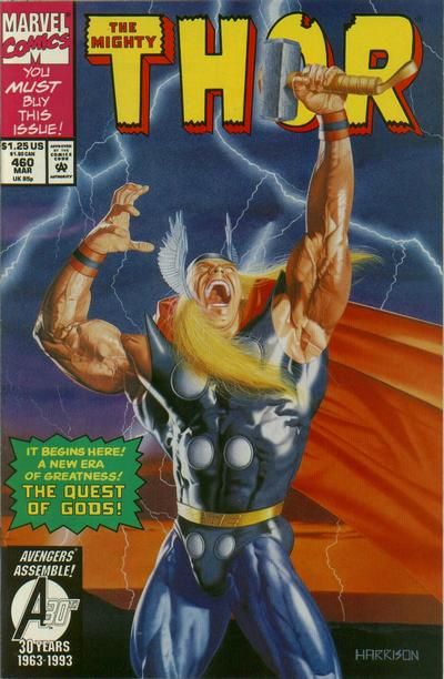 Thor, Vol. 1 #460A Direct Edition