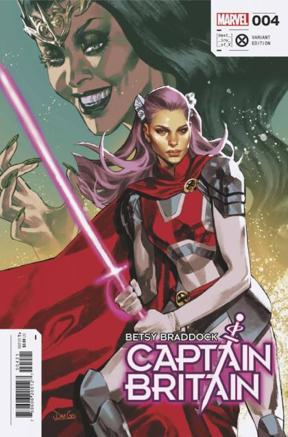 Betsy Braddock: Captain Britain #4B Davi Go Variant