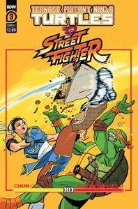 Teenage Mutant Ninja Turtles vs. Street Fighter #3C Tom Reilly Variant