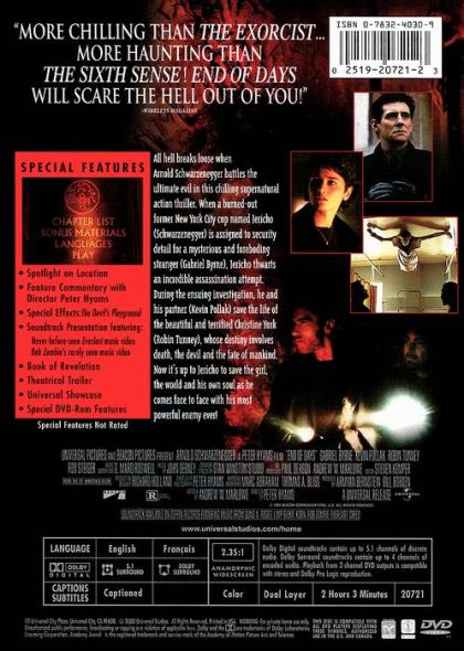 End of Days (1999) Collector's Edition - DVD