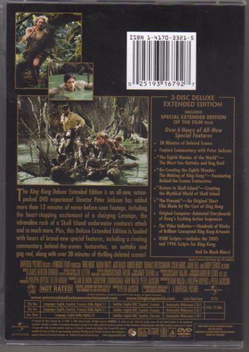 King Kong (2005) Deluxe Extended Edition - DVD