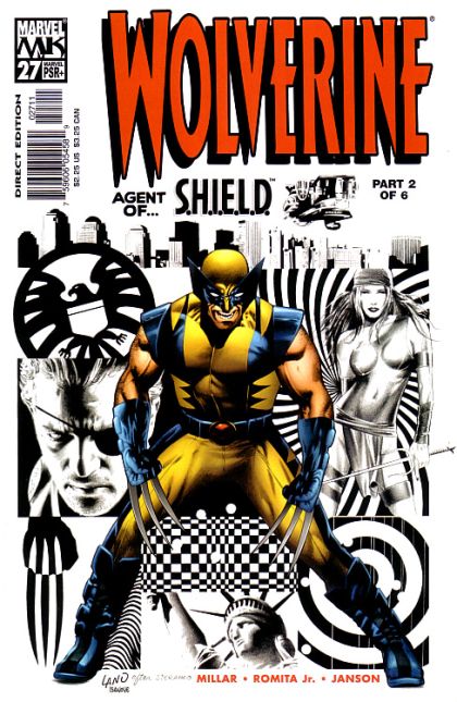 Wolverine, Vol. 3 #27A Direct Greg Land Cover