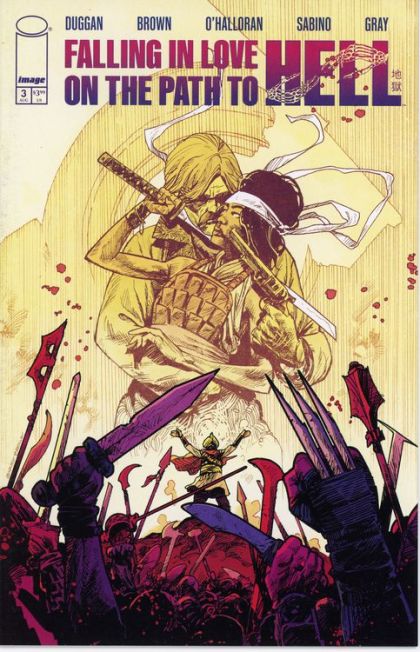 Falling In Love On The Path To Hell #3A Garry Brown Regular