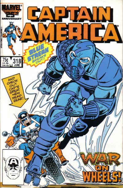Captain America, Vol. 1 #318A Direct Edition