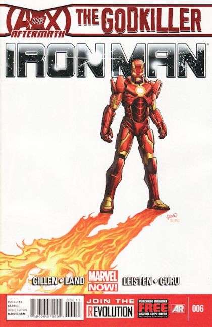 Iron Man, Vol. 5 #6A Regular Greg Land Cover