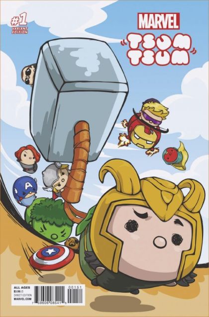 Marvel Tsum Tsum #1E Incentive Japanese Game Variant Cover