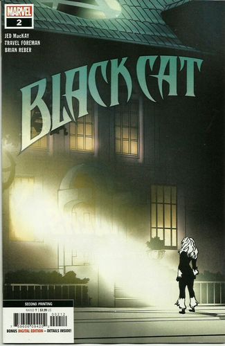 Black Cat, Vol. 1 #2R 2nd Printing Travel Foreman