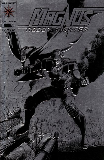 Magnus Robot Fighter, Vol. 1 #25A Bob Layton Regular