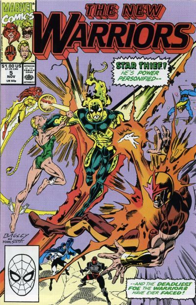 The New Warriors, Vol. 1 #5A Direct Edition