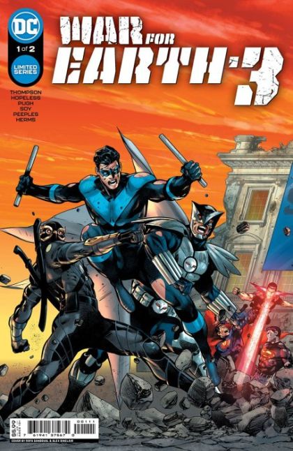War For Earth-3 #1A Regular Rafa Sandoval Cover
