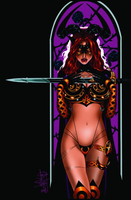 Tarot: Witch of the Black Rose #61E Cover by Jim Balent Virgin
